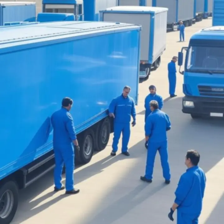 Flota nowoczesnych pojazdów PolishLogisticshub obsługująca operacje klienta