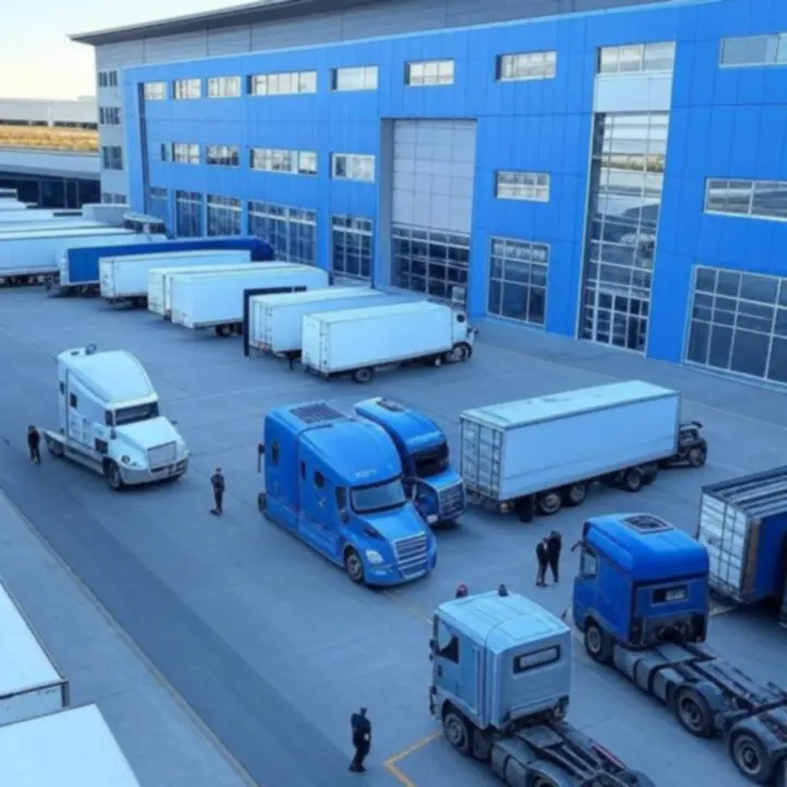 Nowoczesny hub logistyczny obsługujący międzynarodowe przepływy towarów