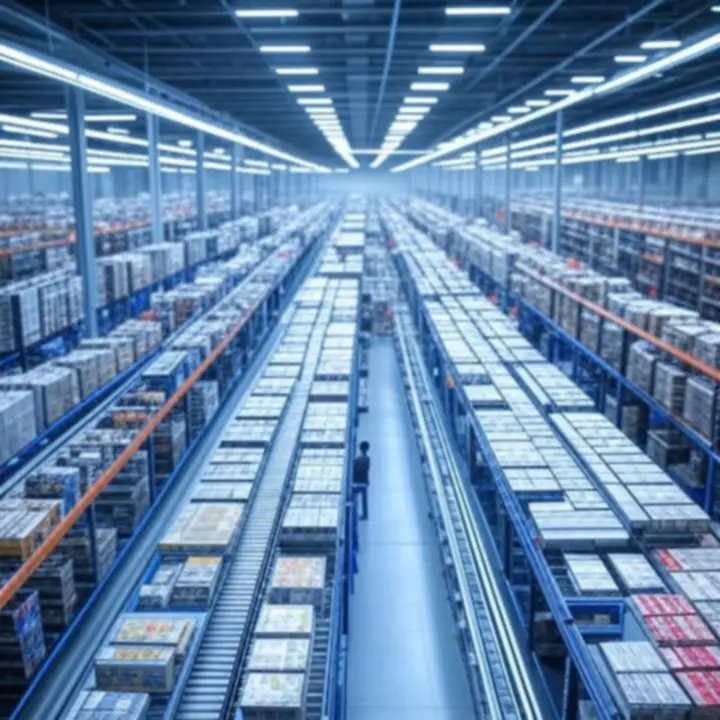 Zoptymalizowany magazyn i procesy logistyczne klienta e-commerce